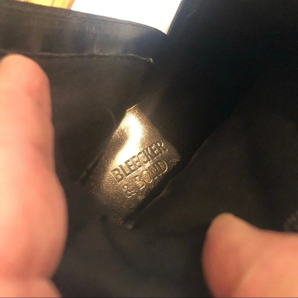 Bleeker & Bond RAINER Black Suede Ruched Moto Booties 10 Practical Magic Witchy! - Picture 5 of 8